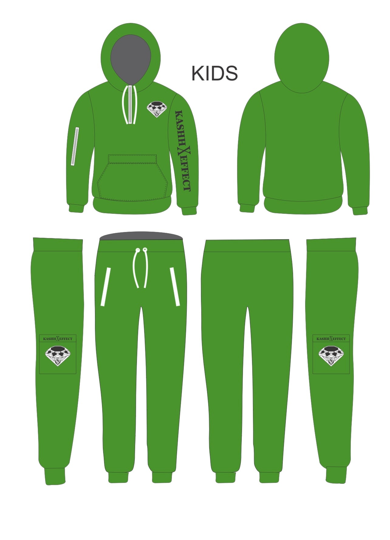 Toddler/ Kids Cargo Sweatsuit