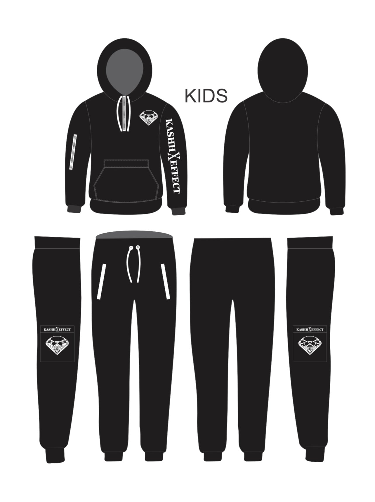 Toddler/ Kids Cargo Sweatsuit